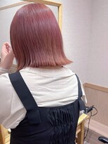 ゴウトゥデイ 名古屋店(GO TODAY)&nbsp;ブリーチあり◎柔らかピンク