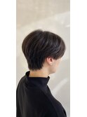 ショートネープセンターパート