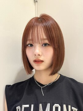 ロンドブルーム 天神大名店(Lond Bloom) 10代20代30代韓国ボブ髪質改善切りっぱなしボブ似合わせカット