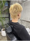 【Lond GULLMAN江村】刈り上げないブロンドスパイキー