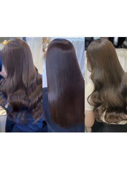 【髪質改善】膨らみ/クセ/乾燥/パサつきなど様々な髪質のお悩みに合わせて専用のトリートメントをご提案！