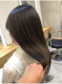 髪質改善＊ロングレイヤーグレーベージュ＊美髪【Zina船橋】