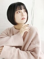 ナル 宇都宮(nalu)&nbsp;透け感バングのワンカールボブ