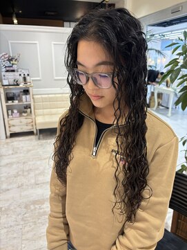 キャパ(CAPA) カーリーパーマスパイラルパーマツイストスパイラル外国人風