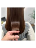 髪質改善ストレート