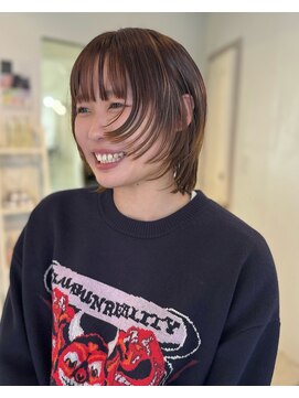 アトリエ ポルト(atelier porto) 【porto神戸】フェイスレイヤー/ミディアムヘア/ウルフ