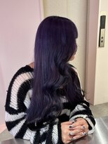 ダズリングディア(Dazzling Deer)&nbsp;ディープパープル/ディープラベンダー/イメチェンヘアスタイル