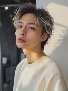 リノショアーズ ショウナン 辻堂店(RinoShores SHONAN) 王道メンズショートマッシュ清潔感デザインカラー透明感