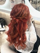 クランルシェ(clan luce)&nbsp;ハーフアップ/心斎橋ヘアセット