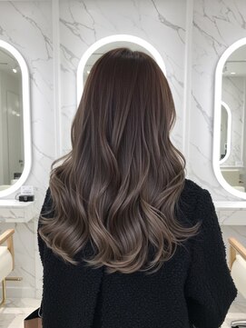 アオアクア バイ グルグル 小岩店(ao akua by GULGUL) 小岩/レイヤーカット/ダブルカラー/ブリーチなしカラー/顔周り