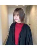 アンニュイストレートボブ