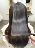 美髪矯正ストレート