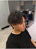【メンズ】ツイストスパイラルパーマ