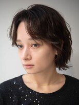 サーカス バイ ビュートリアム 青山(CIRCUS by BEAUTRIUM)&nbsp;ショートボブミニボブパーマニュアンスパーマ青山表参道