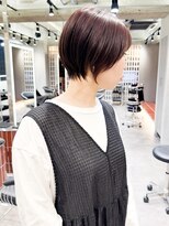 ロンド エメ 柏(Lond aimer)&nbsp;髪質改善/大人ガーリー/似合わせカット/ショートボブ前髪/柏柏