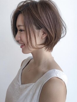 ドットハリス(.HARRISS)の写真/【防府】似合わせ×再現性カットであなたの理想を叶えます♪骨格に合わせてカットするのでセットも楽チン☆