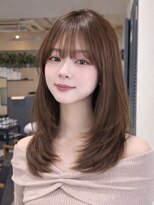 コート 表参道(Cote) 美髪レイヤーカット/くびれ巻き髪/ベージュカラー