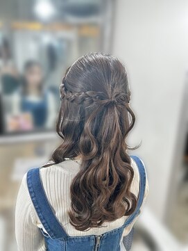 アイビー 新宿(IVY) リボンハーフアップ