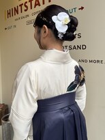ヒントステーション(HINTSTATION) 〈浅草 半個室〉ヘアセット×リボンヘア