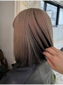 下北沢切りっぱなしボブレイヤーボブタッセルボブデザインカラー
