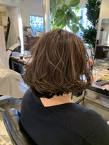 ディグ ヘアドレッシング(dig HAIRDRESSING)&nbsp;ショートボブ×パーマ