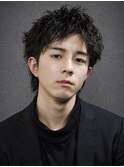 スパイキーショート×ルーズショート×ルーズパーマ×men's