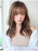 ゆる巻きミディアムレイヤーカット【浦和】