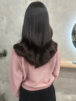アロ 梅田(alo) 【苗代萌】ブリーチなしでできるダークブラウン