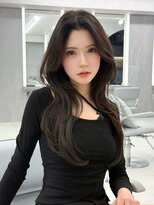 マウル トーキョー 銀座(MAEUL TOKYO)&nbsp;卵型似合わせ韓国前髪カット　ワンホンレイヤー　【銀座】