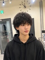 ユニ 江坂(Uni.)&nbsp;シャドウパーマ　メンズパーマ　ツイストスパイラルパーマ