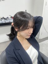アクション セカンド 心斎橋(ACTION second)&nbsp;結んでも可愛い顔周り