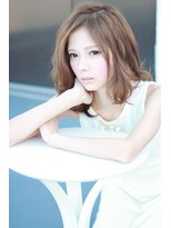 オーロ 武庫之荘店(ORO)&nbsp;飾らない寝癖・くせ毛風ミディアムヘア