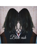 ヘアーメイク トレコローリ(hair make trecolori) 【trecolori】すぐ黄色っぽくなるのはブルーアッシュで乗り切る