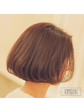 キミドリ(KIMIDORI) 大人可愛い×ボブ×ワンサイド30代40代50代恵比寿ショート