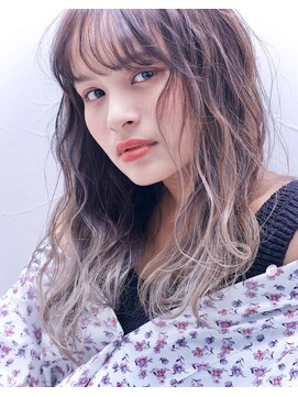 プランツヘアー 九州２位！【プランツヘアー原依里】ホワイトバレイヤージュ☆