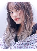 九州2位!【プランツヘアー原依里】ホワイトバレイヤージュ☆
