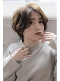 ハンサム ニュアンス ショート◎30代40代50代