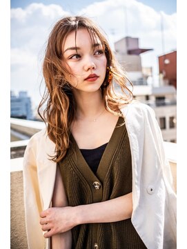 アンジュ ラヴィ(Ange Lavie) 大人可愛いふんわり春ウェーブ