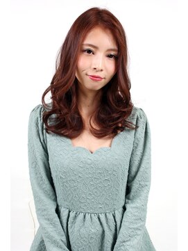 モッズヘア 足利(mod'hair) 【mod's hair 足利】ロング★スタイリング簡単♪無造作カール