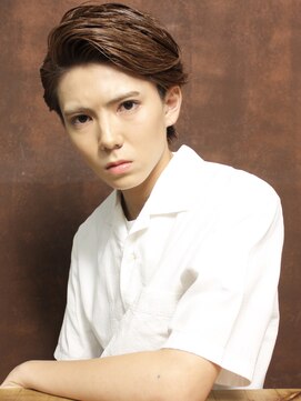 シアンデルカ(CYANDELUCCA) ツーブロック七三ショート