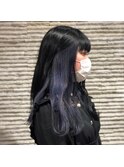 インナーカラー/イヤリングカラー/フェイスフレーミングカラー