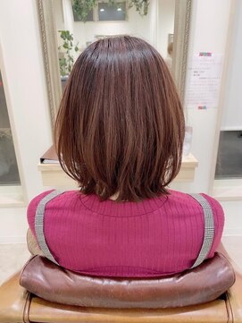 アドラーブル 長岡新保店(adorable) 大人かわいい☆小顔見せ♪ひし形マッシュウルフ