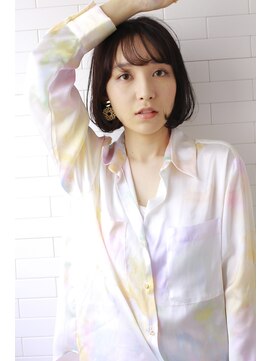 サングース(Sungoose) sungooseミニウルフテラコッタデジタルパーマくすみブルー