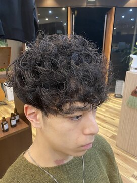 スウェル 船橋店(Swell) メンズツイストパーマスパイラルパーマフェード[船橋]