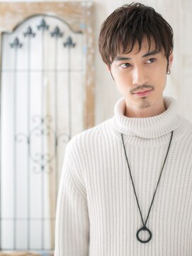 モッズヘア メン 上尾東口店(mod's hair men) ≪mod's men≫くせ毛風オリーブベージュヘルシースタイルQ