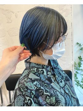 エム(EM) ダブルカラーブルーベージュカラーケアブリーチハイトーンカラー