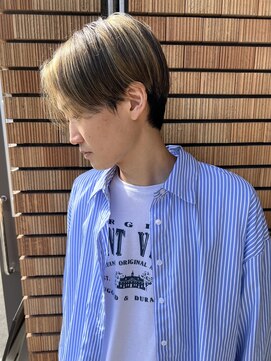 ミニ(mini) ハイライト×ハンサムショート