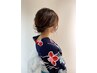 浴衣持ち込み着付け+ヘアセット　特別な日に素敵な姿で…♪　