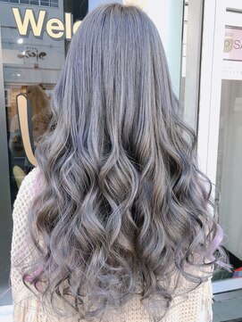 ラビスモア(Lovis moa) 切りっぱなしボブ/ピンクブラウン/エアリーロング/美髪のススメ