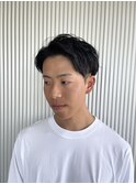 爽やかアップバング